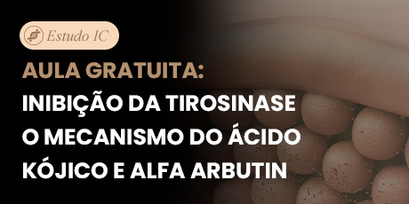 Inibição da tirosinase - O mecanismo do ácido kójico e alfa arbutin