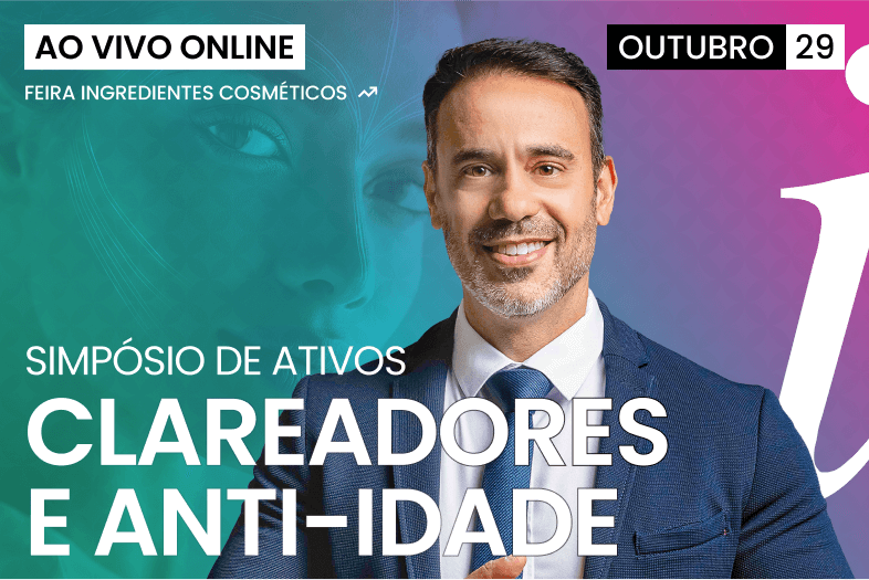 Simpósio de Ativos Clareadores e Anti-idade | AO VIVO ONLINE
