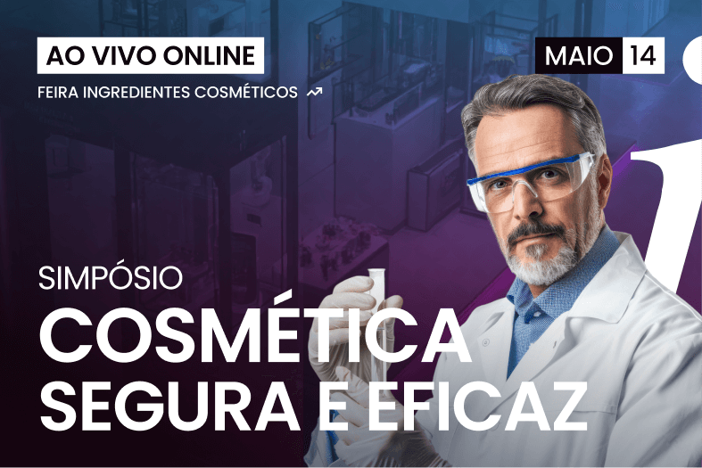 Simpósio Cosmética Segura e Eficaz | AO VIVO ONLINE