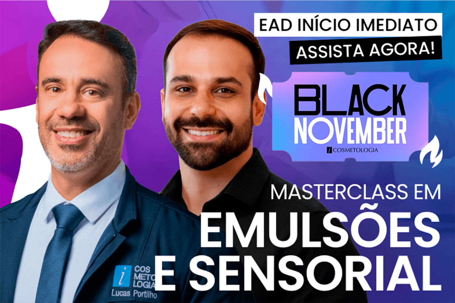 Masterclass em Emulsões e Sensorial | ONLINE
